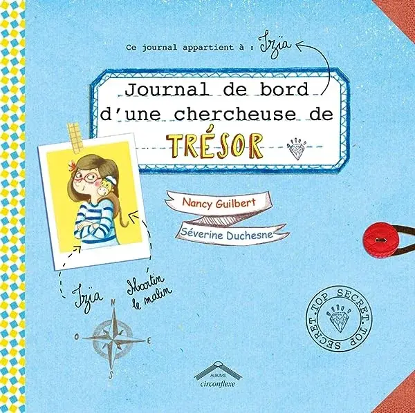 Couverture : Journal de bord d'une chercheuse de trésor