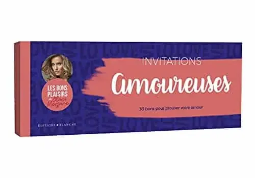 Couverture : Chéquier Invitations amoureuses: Les bons plaisirs de Clara Morgane