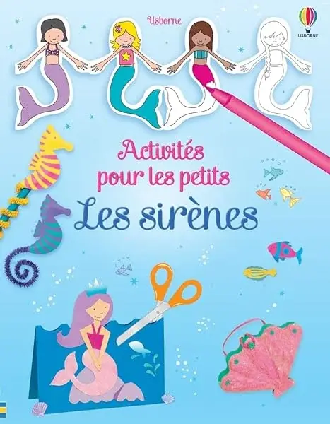Couverture : Les sirènes: Activités pour les petits