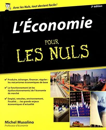 Couverture : L’économie pour les nuls