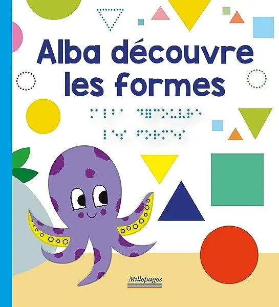 Couverture : Alba découvre les formes