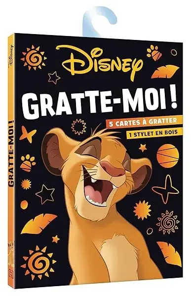 Couverture : LE ROI LION: Mini pochette Gratte-moi !: Simba