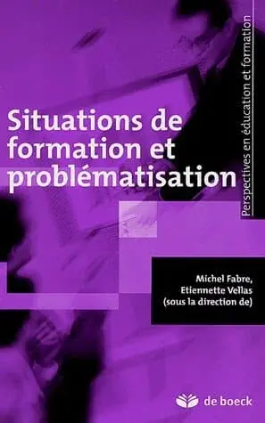 Couverture : Situations de formation et problématisation