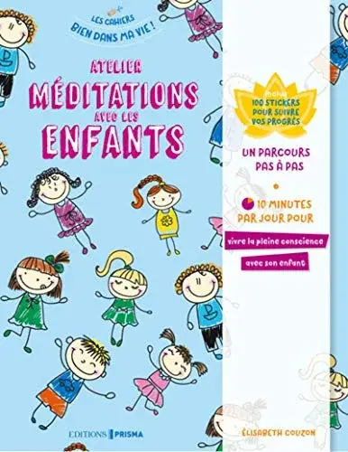 Couverture : Ateliers méditations avec les enfants