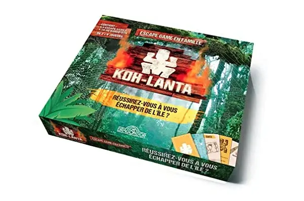 Couverture : Koh-Lanta: Escape game familial: À partir de 8 ans
