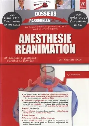Couverture : Anesthésie réanimation