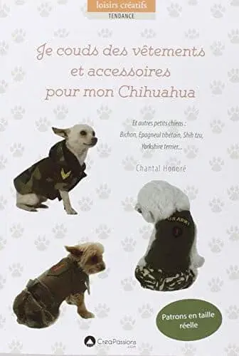 Couverture : Je couds des vêtements et accessoires pour mon Chihuahua
