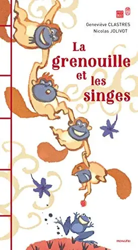 Couverture : La grenouille et les singes