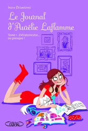Couverture : Le Journal d’Aurélie Laflamme Tomes 1 à 8