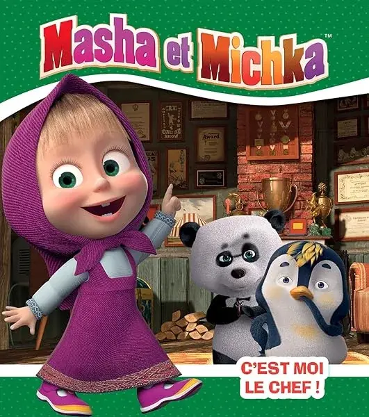 Couverture : Masha et Michka: C'est moi le chef !