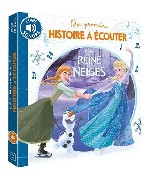 Couverture : LA REINE DES NEIGES: Ma Première Histoire à écouter: Disney