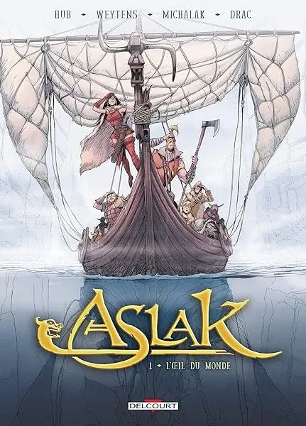 Couverture : Aslak T01: L'Oeil du monde