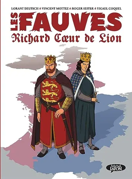 Couverture : Les fauves: Richard Coeur de Lion (1)