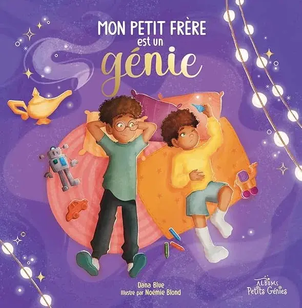 Couverture : Mon petit frère est un génie