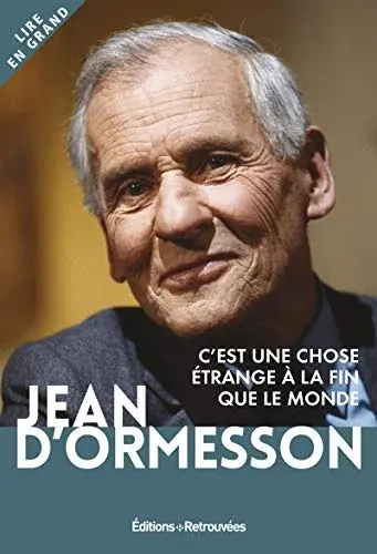 Couverture : C'est une chose étrange à la fin que le monde