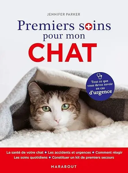 Couverture : Premiers soins pour mon chat