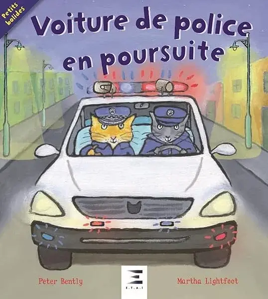 Couverture : Voiture de police en poursuite !