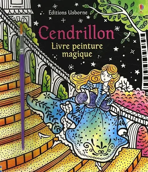 Couverture : Cendrillon: Livre peinture magique
