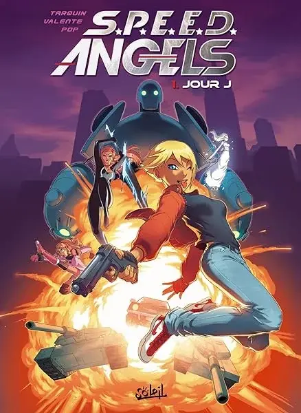 Couverture : SPEED Angels T01: Jour J