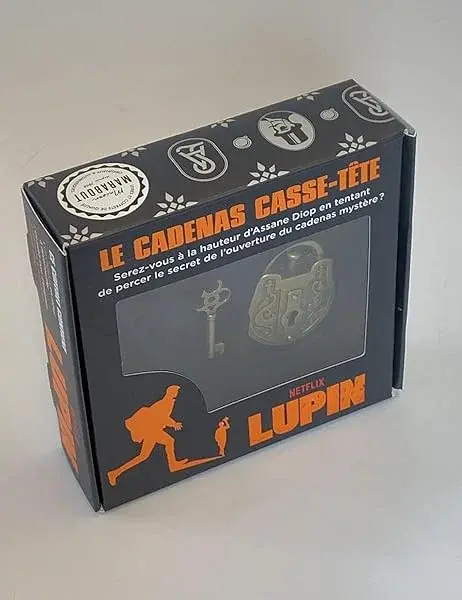 Couverture : Le cadenas casse-tête Lupin