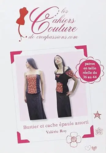 Couverture : Bustier et cache-épaules assorti