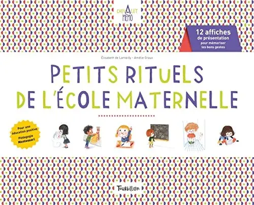 Couverture : Chevalet Memo: Petits rituels de l'école maternelle