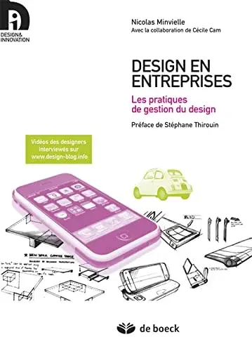 Couverture : MINVIELLE: DESIGN EN ENTREPRISES