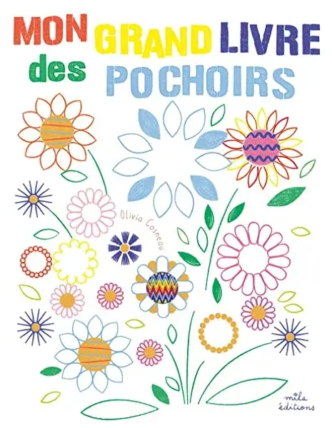 Couverture : Mon grand livre des pochoirs