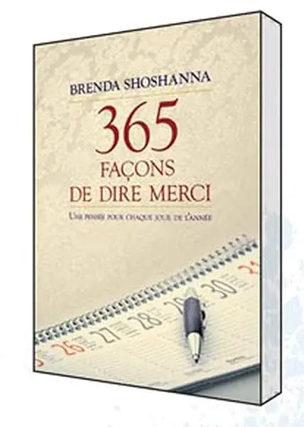 Couverture : 365 façons de dire merci