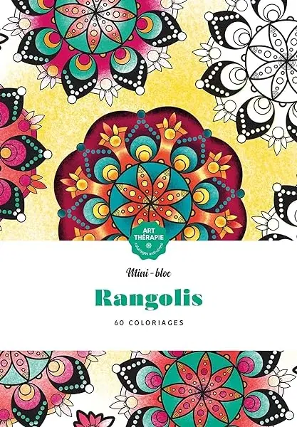 Couverture : Mini-bloc d'Art-thérapie Rangolis