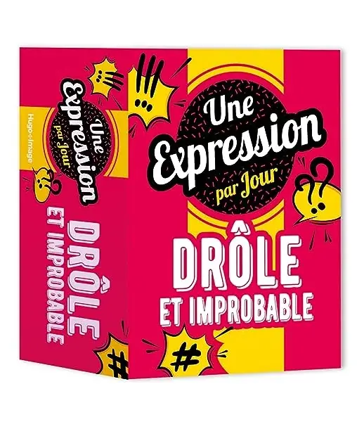 Couverture : Une expression drôle et improbable par jour 2021