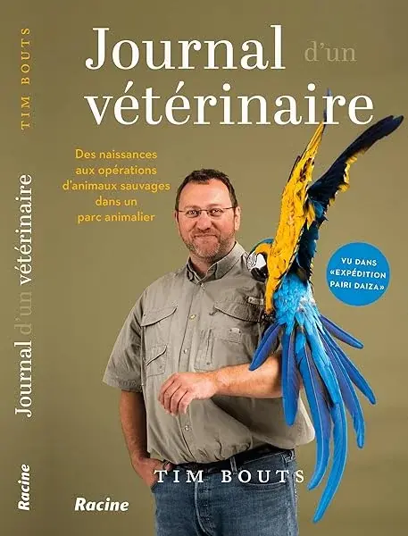 Couverture : Journal d'un vétérinaire: Des naissances aux opérations d’animaux sauvages dans un parc animalier