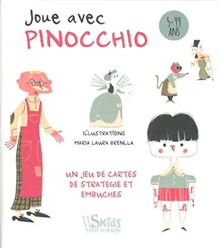 Couverture : Joue avec Pinocchio: Jeu de cartes