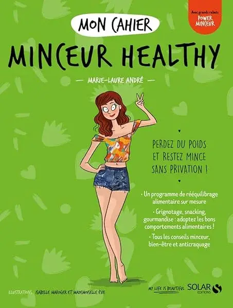 Couverture : Mon cahier Minceur healthy new