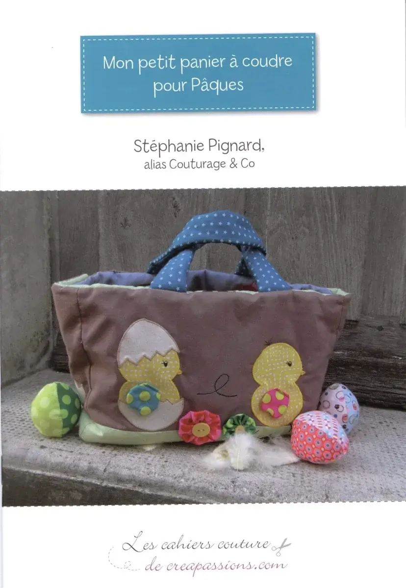 Couverture : Mon petit panier à coudre pour Pâques
