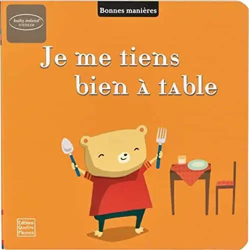 Couverture : Je me tiens bien à table