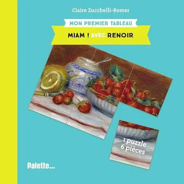 Couverture : Mon premier tableau : Miam ! avec Renoir
