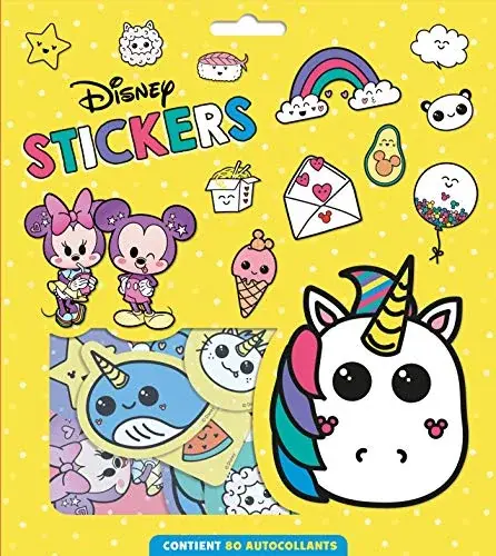 Couverture : STANDARD CHARACTERS: Les Ateliers: Stickers: Kawaï Licornes: Disney