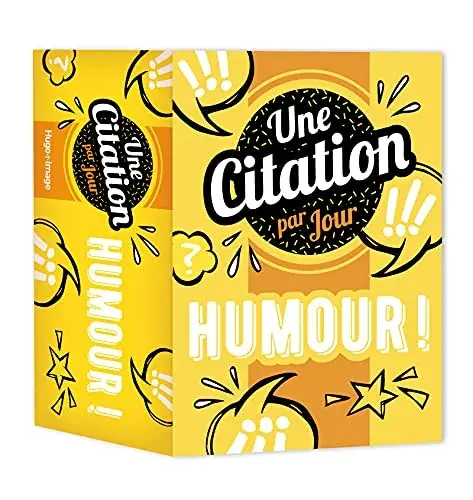 Couverture : Une citation d'humour par jour 2022