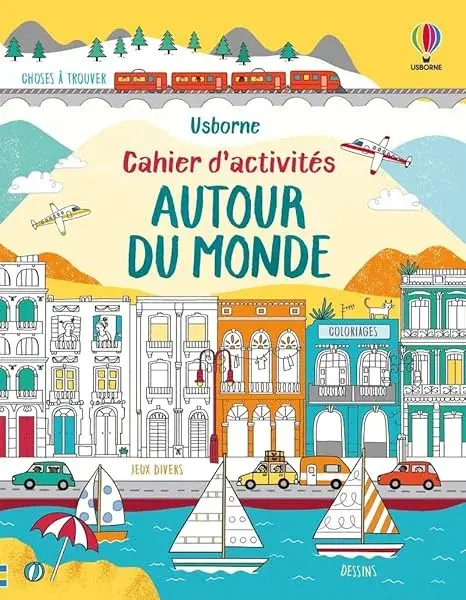 Couverture : Autour du monde: Cahier d'activités