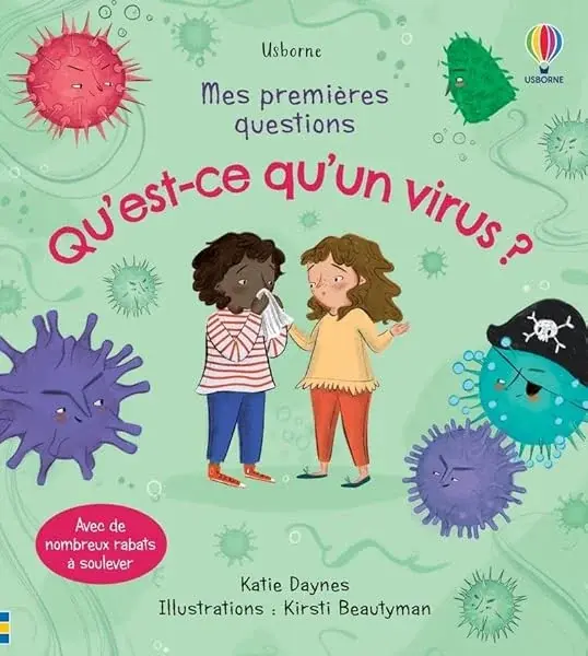 Couverture : Qu'est-ce qu'un virus ?: Mes premières questions
