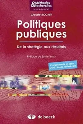 Couverture : Politiques publiques: De la stratégie aux résultats