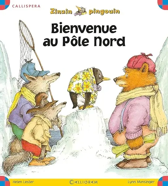 Couverture : Zinzin pingouin: Numéro 29 Bienvenue au pôle Nord