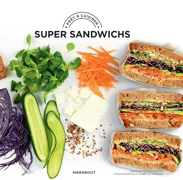 Couverture : Super sandwichs