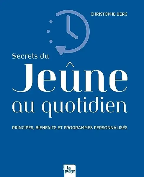 Couverture : Secrets du jeûne au quotidien