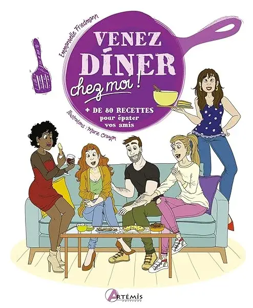 Couverture : Venez dîner chez moi