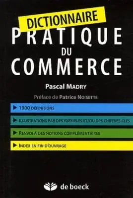 Couverture : MADRY: DICTIONNAIRE PRATIQUE DU COMMERC