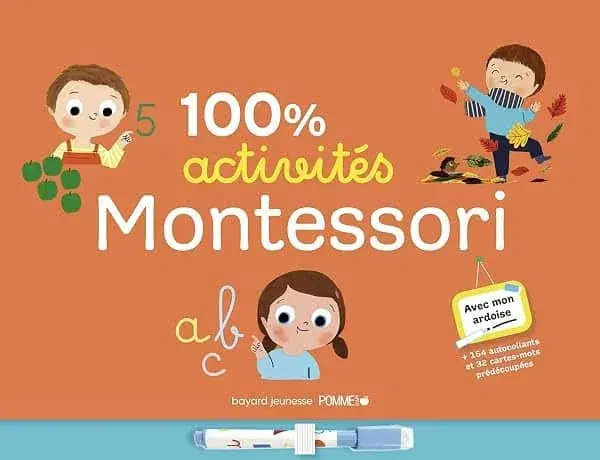 Couverture : 100% activités Montessori
