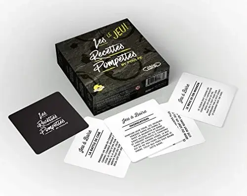Couverture : Les recettes pompettes Le jeu