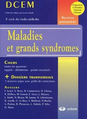 Couverture : Maladies et Grands syndromes (DCEM: Epreuves Classantes Nationales)
